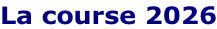 La course 2026